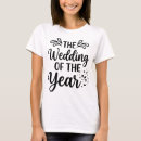 Pesquisar por ano do casamento camisetas Para todos