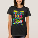 Pesquisar por 100 days of school camisetas Student