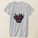 Pesquisar por pena vermelha camisetas Para ela