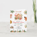 Pesquisar por decoração para o natal convites Casa de gingerbread