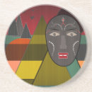 Pesquisar por máscaras africanas porta copos Étnica