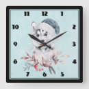 Pesquisar por rouco siberian relogios de parede Cão