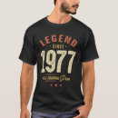 Pesquisar por 1977 camisas do aniversário camisetas 46 anos