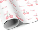 Pesquisar por cerejas papel de presente Para crianças