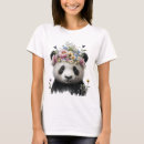 Pesquisar por panda femininas camisetas Bonito