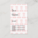 Pesquisar por cozinheiro privado chefe cartao de visita Fornecedor