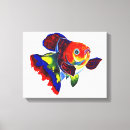 Pesquisar por peixes impressão de canvas Peixe dourado