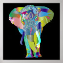 Pesquisar por elefante abstrato pósteres Pintura