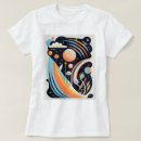 Pesquisar por abstrato desenho camisetas Para ela