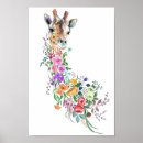 Pesquisar por desenho girafa pósteres Colorido