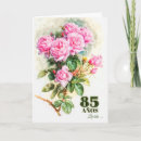 Pesquisar por 85 anos aniversario cartoes Rosa