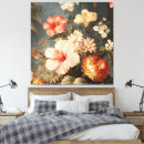 Pesquisar por fundo vintage impressão de canvas Floral