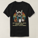 Pesquisar por frases do gato camisetas Humor