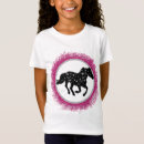 Pesquisar por branco preto do cavalo camisetas Pônei