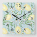 Pesquisar por fruta do limão relogios de parede Citrinos