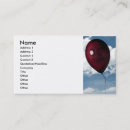 Pesquisar por balões vermelhos cartao de visita Balão