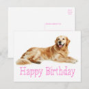 Pesquisar por feliz do golden retriever cartoes Amante de cães