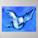 Pesquisar por pombas artes pósteres Azul