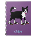 Pesquisar por border collie cadernos de notas Black and white dog