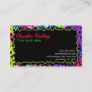 Pesquisar por zebra colorida cartao de visita Animal