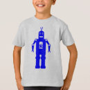 Pesquisar por robô azul camisetas Retro