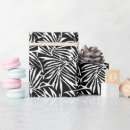 Pesquisar por folhas papel de presente Preto e branco