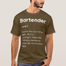 Pesquisar por barman engraçado camisetas Citações de café