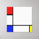 Pesquisar por mondrian impressão de canvas Abstrato