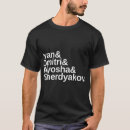 Pesquisar por dostoevsky camisetas Crime e punição