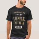 Pesquisar por do engenheiro químico camisetas Química