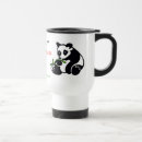 Pesquisar por panda preto e branco canecas Animais
