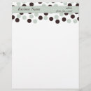 Pesquisar por bolinhas papel timbrado Verde