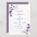 Pesquisar por purple wedding convites Elegante