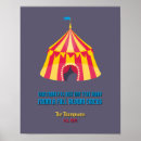 Pesquisar por tenda de circo pósteres Engraçado