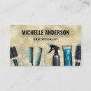 Pesquisar por ferramentas do cabeleireiro cartao de visita Chefe