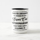 Pesquisar por médico veterinário canecas Engraçado