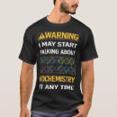 Pesquisar por camisas engraçadas da química camisetas Bioquímico