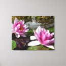 Pesquisar por flor lótus de impressão de canvas Rosa