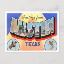 Pesquisar por austin texas cartoes postais Retrô