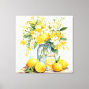 Pesquisar por fruta do limão impressão de canvas Limonada