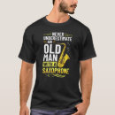 Pesquisar por saxofone alto camisetas Músico