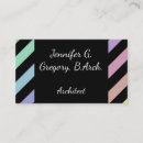 Pesquisar por listras pastel cartao de visita Designer de interiores