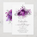 Pesquisar por roxo e prata convites Floral