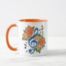Pesquisar por music notes canecas Música