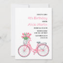 Pesquisar por bicicleta com flores convites Para ela