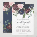 Pesquisar por floral azul do 13 18 horizontal casamento convites Casal