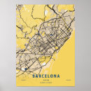 Pesquisar por cidade de barcelona pôsteres pósteres Impressão de mapa