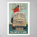 Pesquisar por cunard pôsteres pósteres De destino vintage