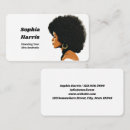 Pesquisar por afro cartao de visita Cabelo