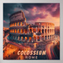 Pesquisar por poster de viagens de roma pôsteres pósteres Colosseum